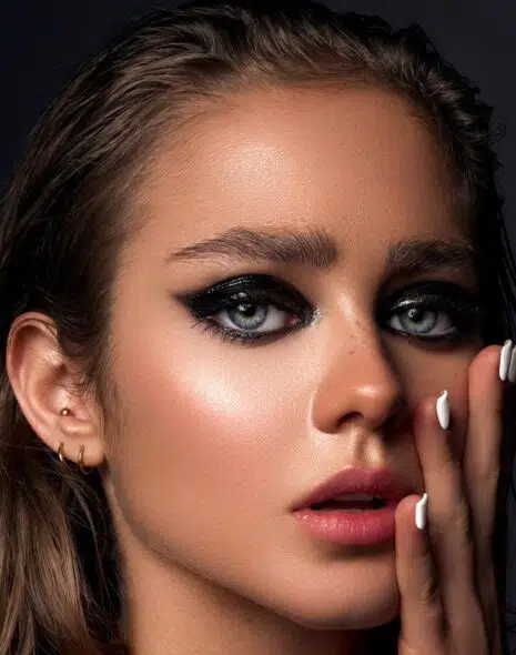 técnica para hacer cat eye