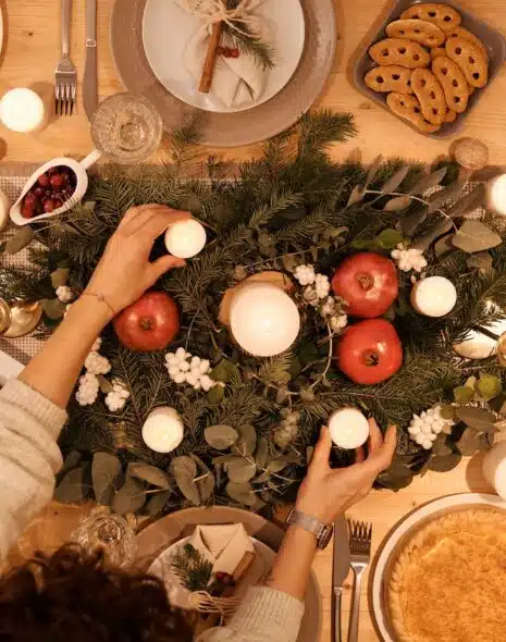 platos sanos para Navidad
